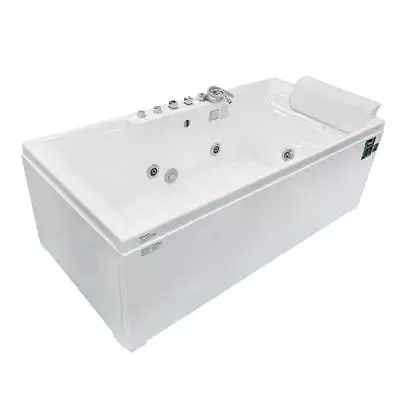 Прямая ванна с гидромассажем, 189x91x66 см, белая - 3 890 Dh LT_ADVGR_ALTPHOTO 1