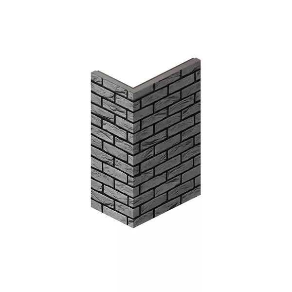 Декоративный камень угловой «Под кирпич», 8,5-19,5х6,5х0,6-1,5 см, серый - 215 Dh LT_ADVGR_ALTPHOTO 1
