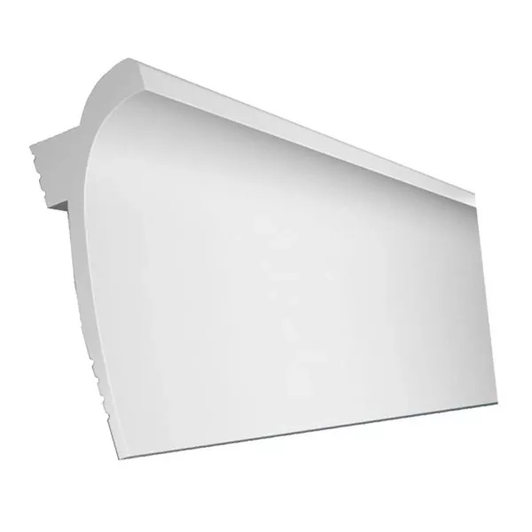 Плинтус потолочный гладкий, 120x45 мм, белый - 55 Dh LT_ADVGR_ALTPHOTO 1
