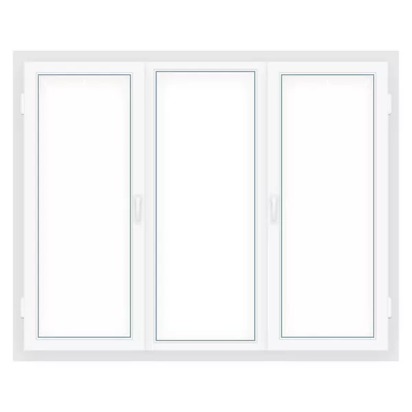 Окно ПВХ трехстворчатое, белое 1920 x 1440 мм - 1 181 Dh LT_ADVGR_ALTPHOTO 1