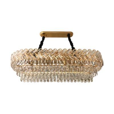 Люстра подвесная из гранёного стекла E27 x18 - 2 835 Dh LT_ADVGR_ALTPHOTO 1