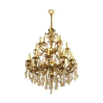 Люстра подвесная из гранёного стекла E14 x21 - 3 598 Dh LT_ADVGR_ALTPHOTO 1