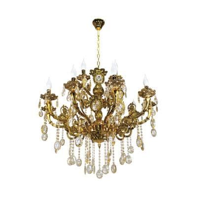 Люстра подвесная из гранёного стекла E14 x15 - 1 781 Dh LT_ADVGR_ALTPHOTO 1