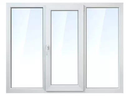 Окно ПВХ трехстворчатое, белое 1920 x 1440 мм за 1 077Dh (ID:73)