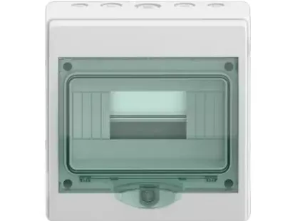 Влагозащищенный корпус на 8 модулей, белый за 290Dh (ID:86)