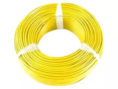 Электрический провод 1x2.5 мм², 100 м, желтый за 285Dh (ID:92)