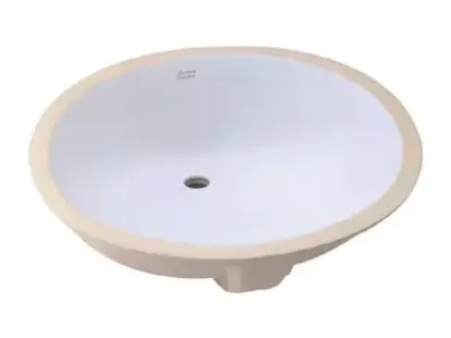 Угловая керамическая раковина для ванной комнаты 53.6x43.4x20.8 см за 253Dh (ID:104)