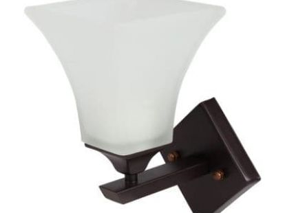 Настенный светильник из стекла E27 x1, 1 метр за 62Dh (ID:151)