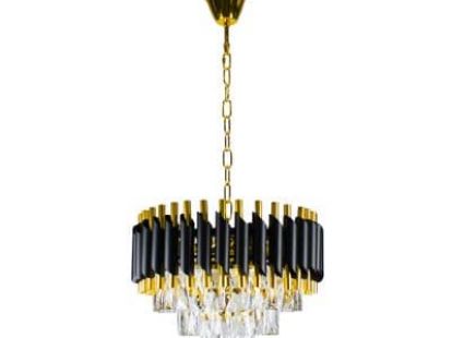 Люстра подвесная кристальная E27 x6 за 345Dh (ID:155)