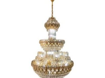 Люстра подвесная из гранёного стекла E27 x46 за 4 660Dh (ID:157)