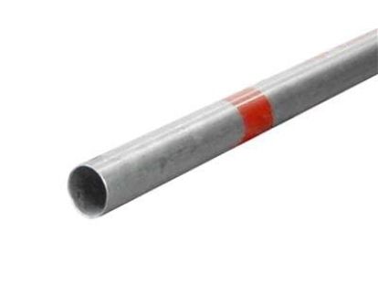 Труба оцинкованная с красной полосой за 27Dh (ID:171)