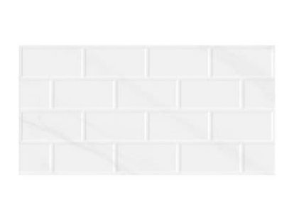 Ceramic Wall Tile 30 x 60 cm (Toledo Brick, White) for 78Dh (ID:334)